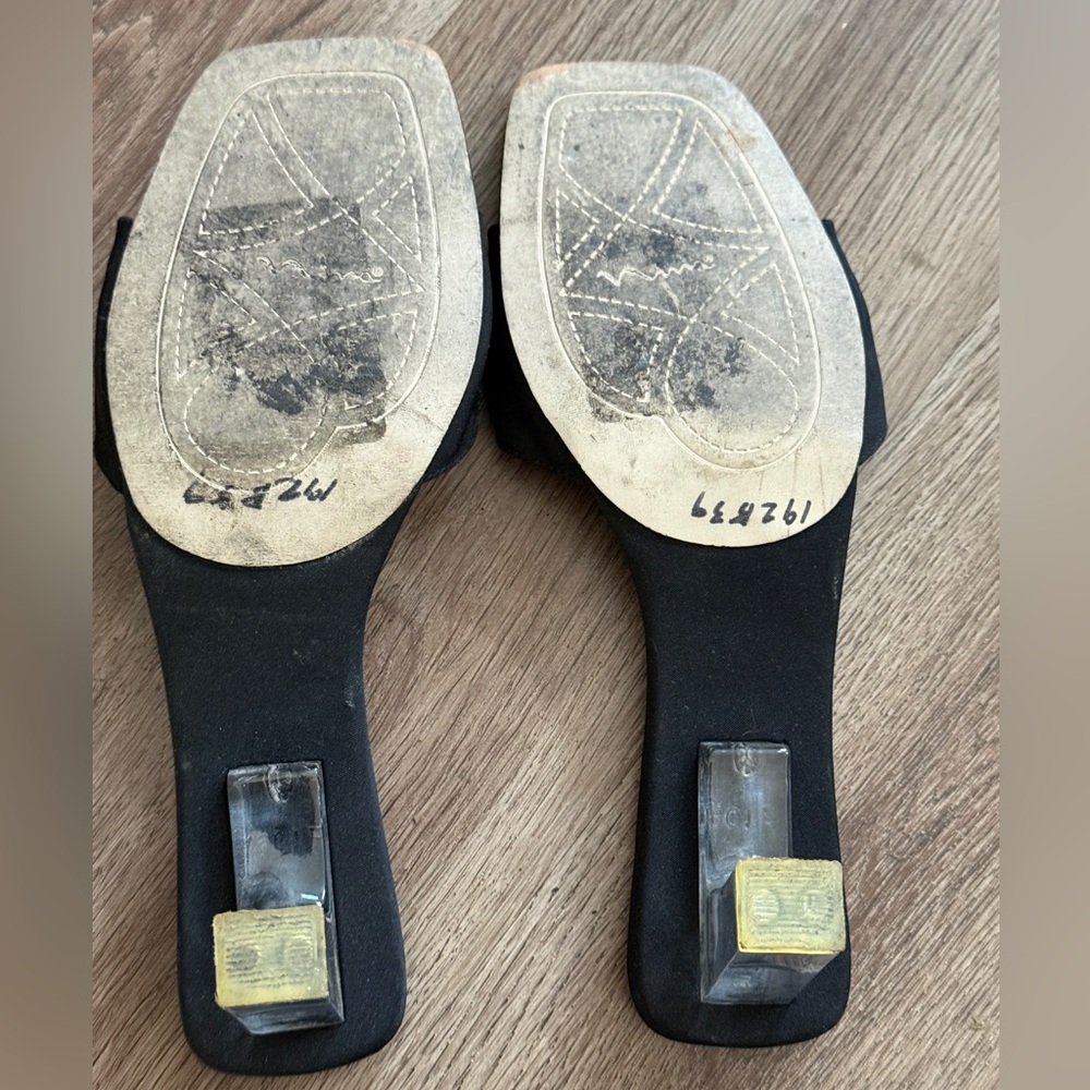 Nina Comfort Slides with Clear Heel 6 - Picture 7 of 15